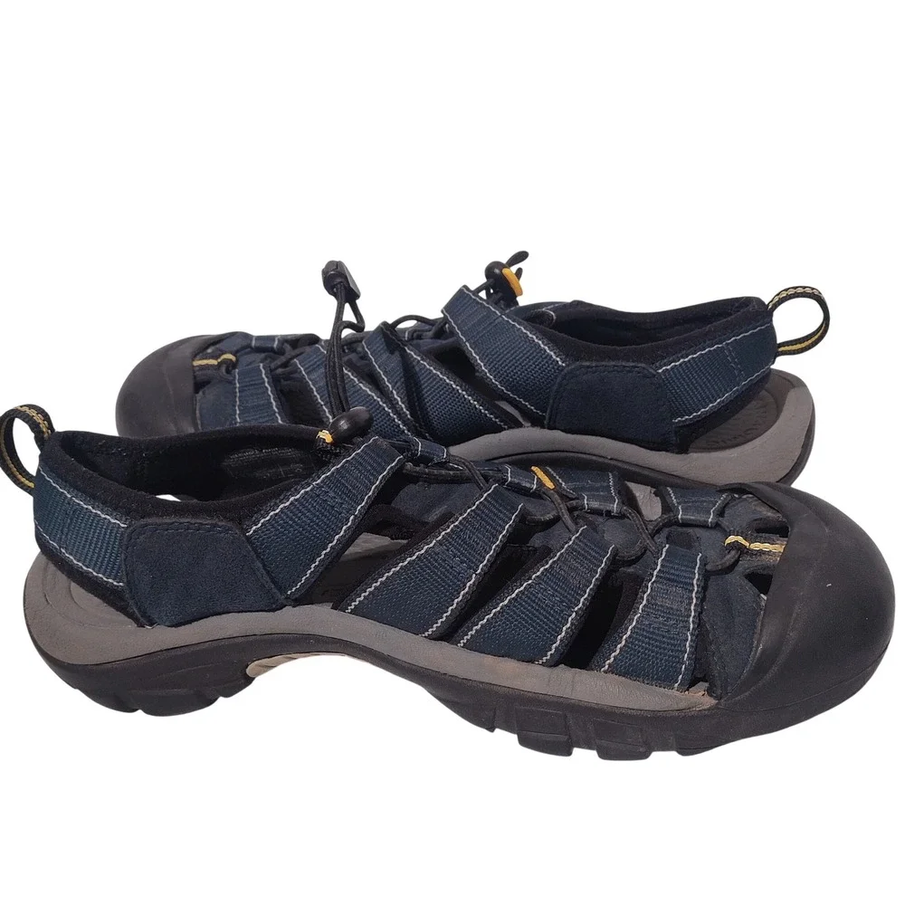 KEEN Newport H2 Mens Sandals Blue Waterproof Hiking Sport Shoes Size 10